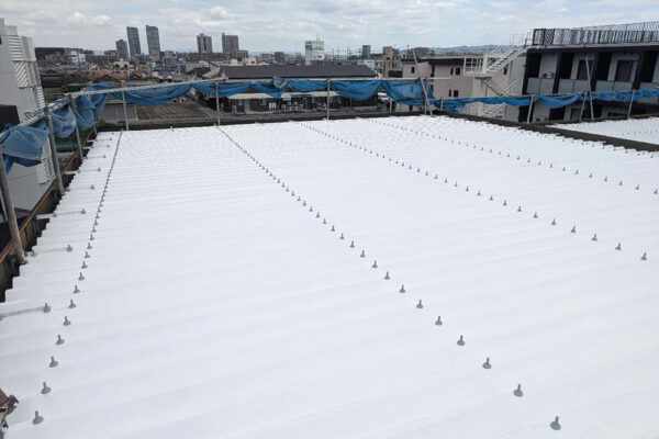 茨木市西田中町M様　店舗屋根塗装工事